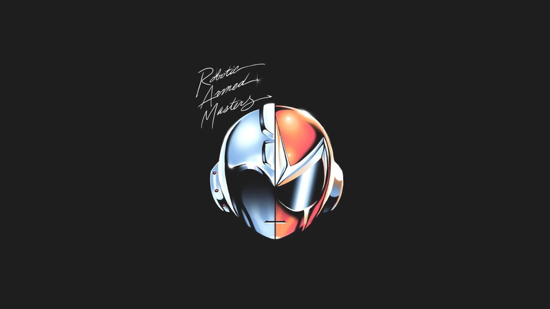 Mega Man, minimalism, Daft Punk, 1080P, Proto Man