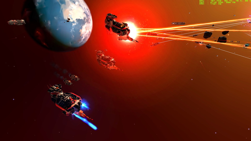 strategy, 3 d, sci fi, 1080P, spaceship, real time, homeworld, space, simulation