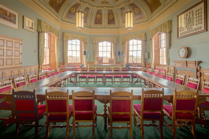 luxury, daytime, built structure, council, travel destinations, inside, indoors, chair, room, lighting equipment, wooden, building, table, history, education