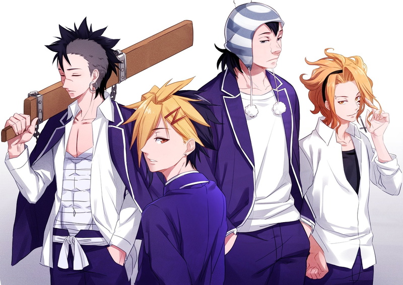 Food Wars: Shokugeki no Soma, Anime, 1080P, Elite Ten Council