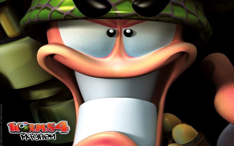 worms 4 mayhem, 720P