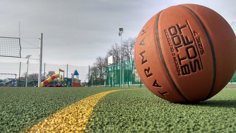 team sport, nature, american football - sport, the pitch, nba, soccer field, court, day, team, red, 4K, orange color, sport, the ball, close-up, entertainment