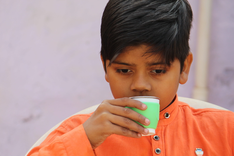 kid, food and drink, holding, front view, outdoor, people, cup, childhood, drink, lifestyles, one person, poor, portrait, poor boy, 5K, child, innocence