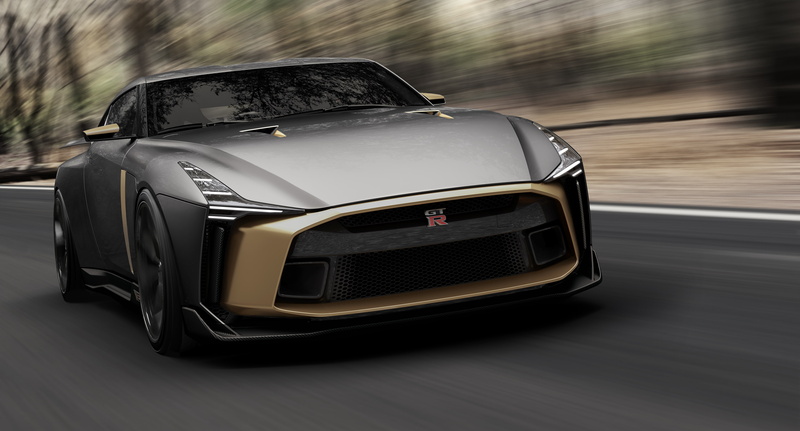4K, 4K, Nissan GT-R50 Concept, Goodwood Festival of Speed, Italdesign, 2018