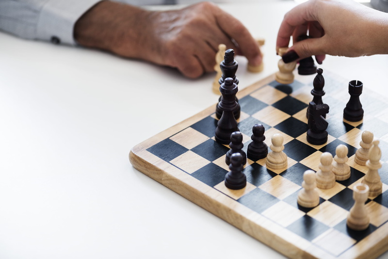 man, leisure activity, tactics, king - chess piece, close-up, chess board, mind game, female, chess piece, leisure games, decision, sleeve, men, work, contemplation