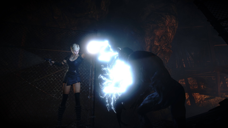 Emily Hartwood, Best Games 2015, screenshot, witch, Alone in the Dark: Illumination, priest, PC, lighting, game, survival horror, 8K, application