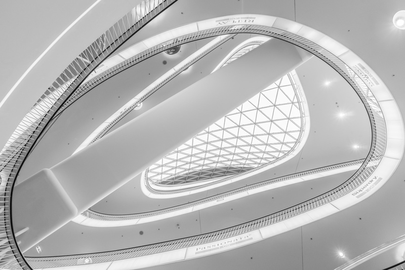 day, backgrounds, alloy, architectural feature, railing, circle, frankfurt am main, steel, technology, built structure, architecture, metal, illuminated