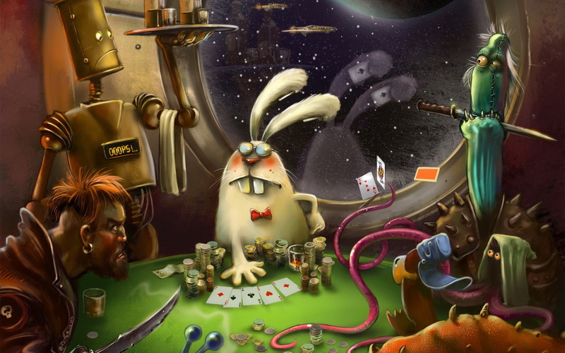 cartoons, winner, games, 1080P, poker, funny