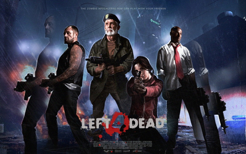 dead, 720P, game, Left 4 Dead, application, left