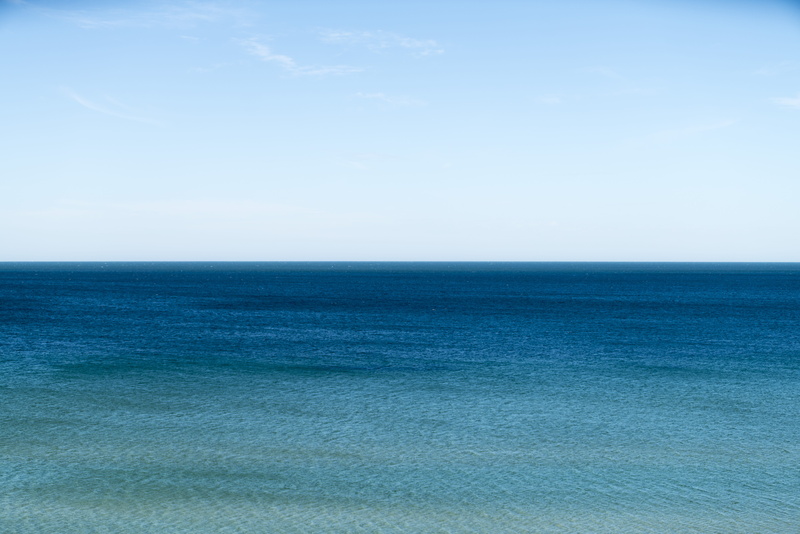 ocean, outdoors, horizon, waterfront, sea, sky, scenics - nature, water, idyllic, copy space, bay, melbourne, horison, 5K, tranquil scene, clear sky, no people