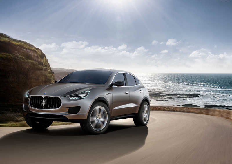 Maserati, luxury cars, 2015 Detroit Auto Show. NAIAS, crossover, 4K, Maserati Kubang, SUV, Levante, review, test drive, concept
