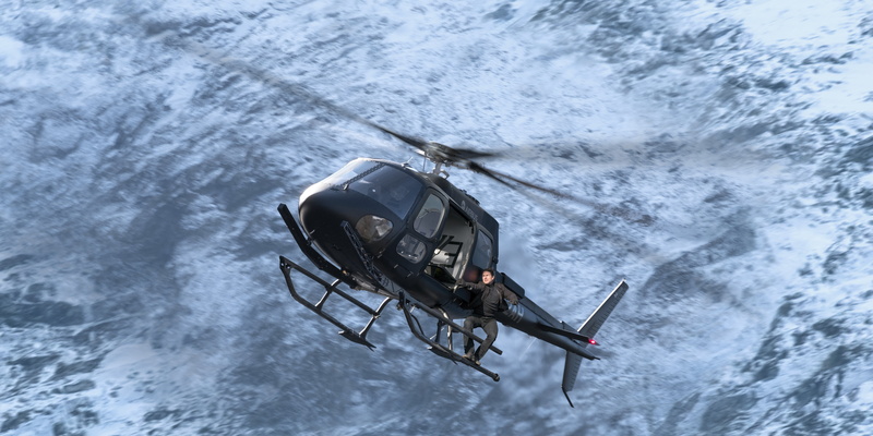 5k, high angle view, mission impossible fallout, transportation, helicopter, mission impossible, mode of transportation, hd, beauty in nature, 2018 movies