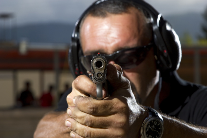 hearing protection, safety goggles, technical, 5K, pistol