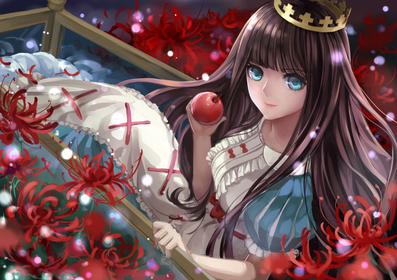 monogo, 720P, crown, marchen, friedhof, flowers, von, sound, horizon, apple