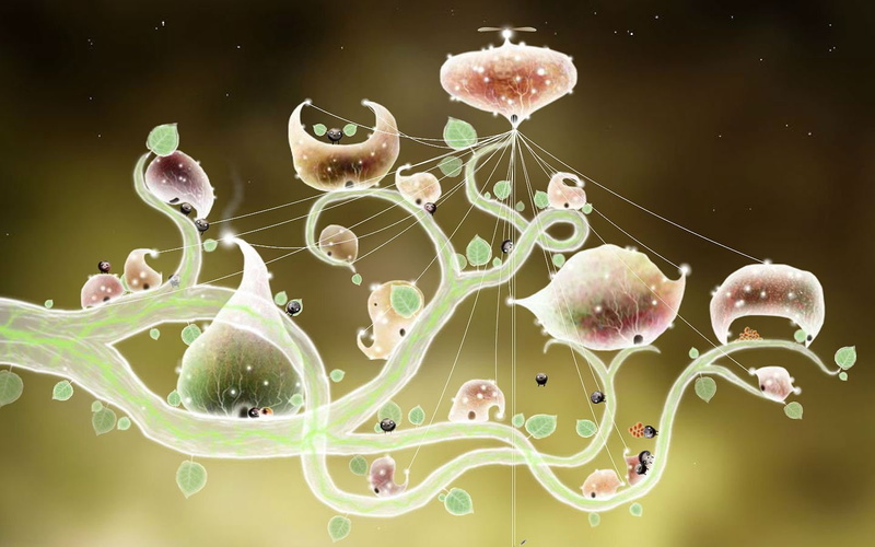 adventure, fantasy, graphic, point and click, botanicula, 720P, family, bokeh