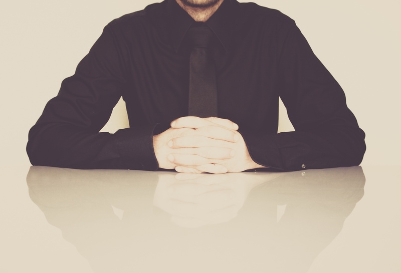 indoors, chef, vintage, hand, man, dress, professional, manager, shirt, table, business, black, office, midsection, gloves, men, economy, one person, mid adult men