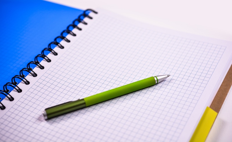 space, write, spiral notebook, indoors, homework, empty, document, pen, publication, notebook paper, pen and paper, 5K, writing instrument, note, high angle view