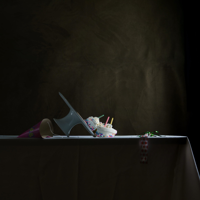 sugar, table, wood - material, candles, absence, cakes, art and craft, dark, moody, still life, representation, household equipment, creativity, low-carb