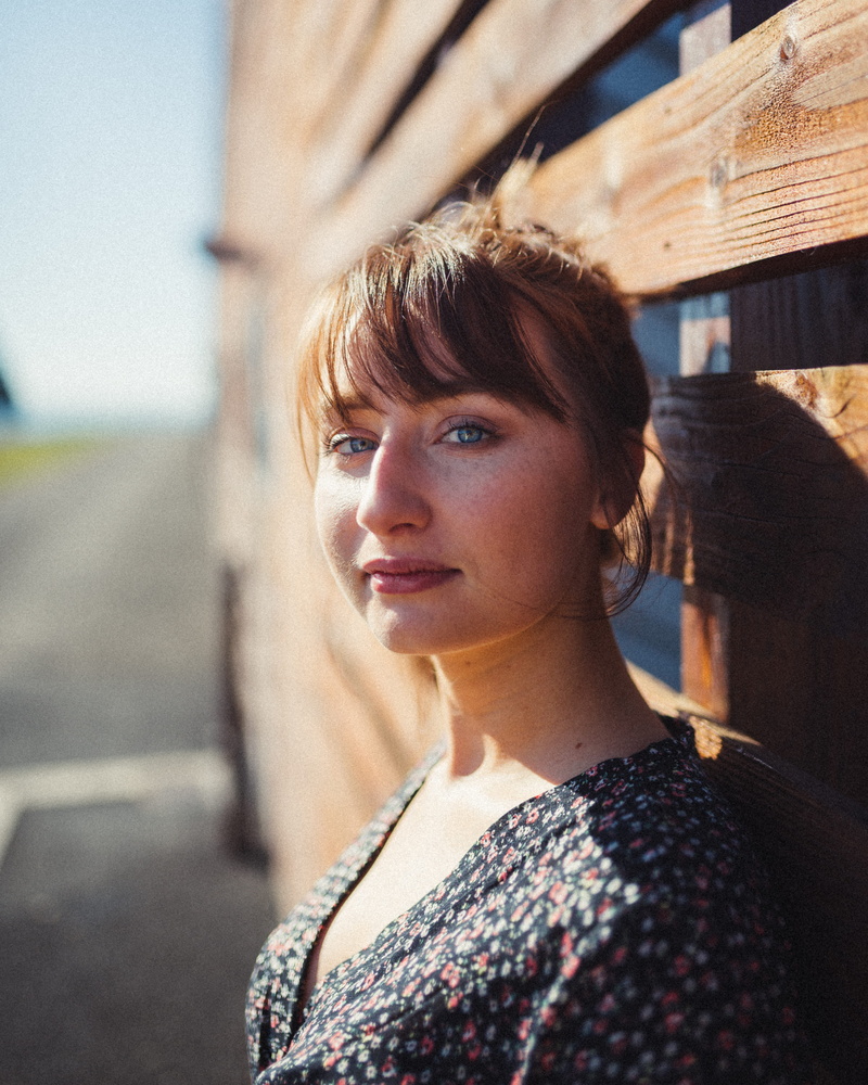 brown, beautiful woman, pretty, portrait, woman, leisure activity, posing, floral dress, casual clothing, headshot, photo, young adult, young women, hairstyle