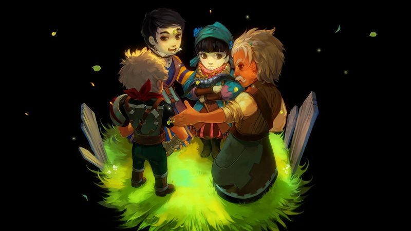 hd, 1080P, video games, drawing, black, bastion