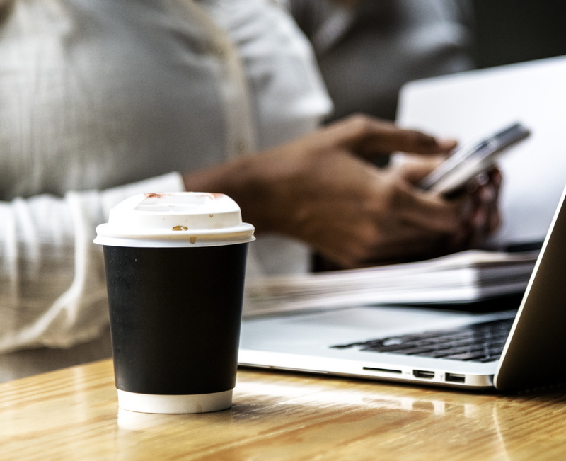 corporate, job, cup, texting, manager, computer, project, computer network, planning, drink, connection, table, coffee break, boss, notebook, talking, adult