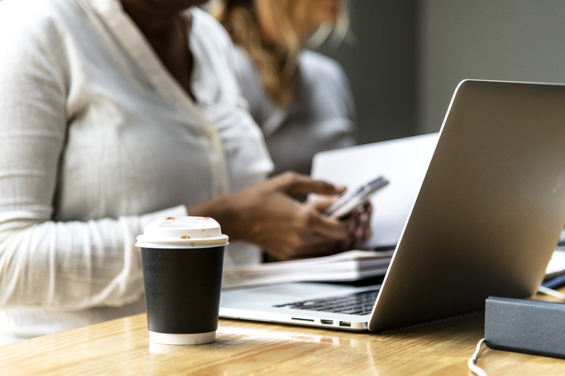 group, company, connection, women, coffee, files, hot drink, discussion, coffee - drink, 4K, document, documentation, cooperation, business, female, working