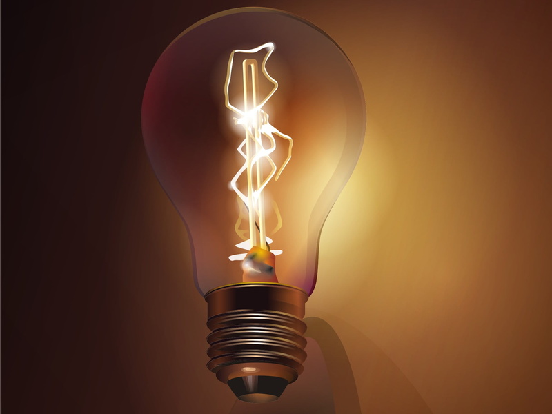 no people, backgrounds, symbol, electricity, black background, business, clear, abstract, bright, filament, technology, motivation, shiny, Light bulb, glowing