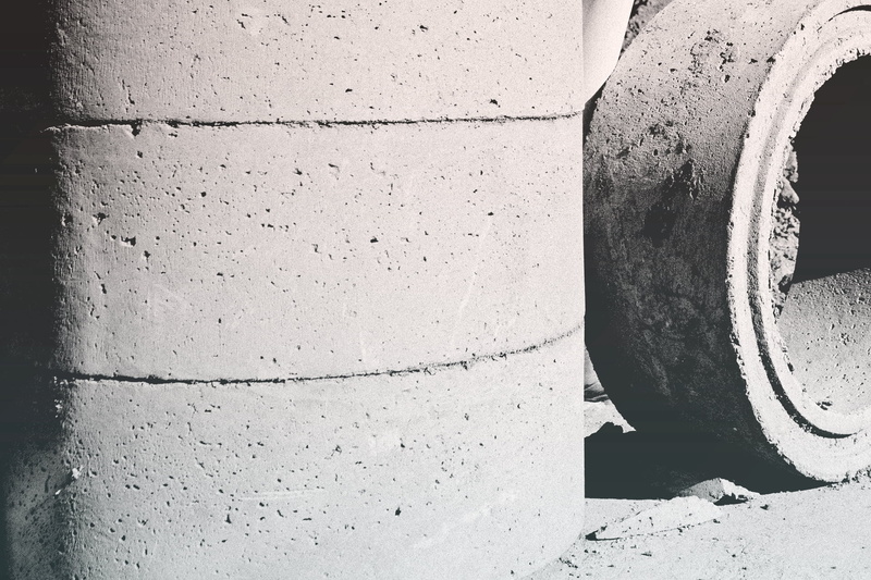 backgrounds, domestic room, old, circles, round, pattern, building exterior, day, blocks, concretes, grayscale, metal, full frame, textured, weathered