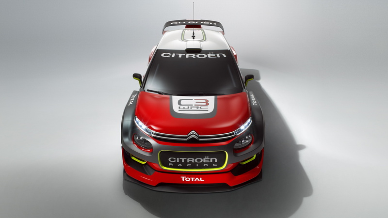Citroen C3 WRC, rally, car, c, citroen, red, paris auto show 2016, 4K, white