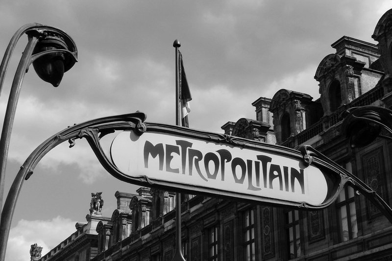text, input, paris, sign, western script, no people, building, art nouveau, road sign, sky, nature, architecture, metro, metro station, building exterior
