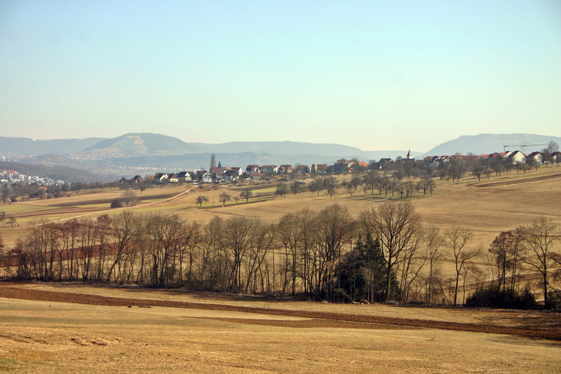 reported, good view, tranquil scene, landscapes, plant, fields, land, environment, tranquility, Vision, outlook, view, village, val dOrcia, clear sky, mountain range