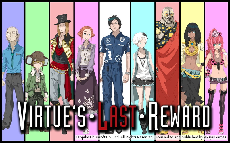 Quark (Zero Escape), Clover Field, K (Zero Escape), 1080P, Junpei Tenmyouji, Video Game, Alice (Zero Escape), Phi (Zero Escape), Luna (Zero Escape), Sigma Klim