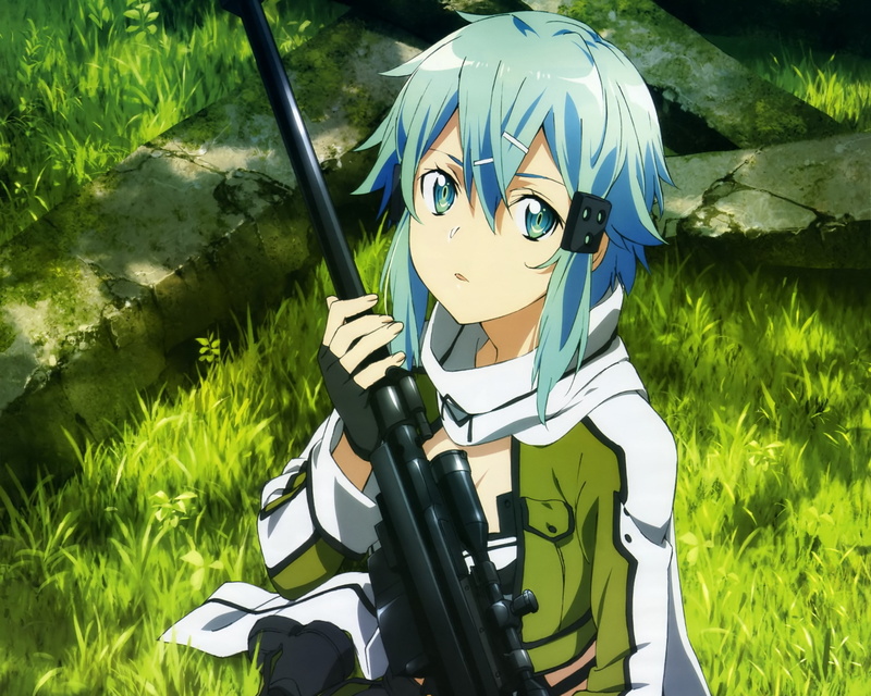 2K, Gun Gale Online, Sword Art Online, Asada Shino