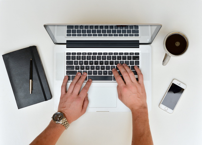 one person, wristwatch, wireless technology, human hand, writing, 5K, finger, iphone, apple, real people, macbook pro, cup, writer, communication, connection
