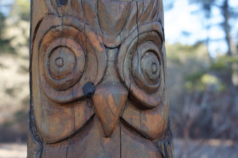 culture, decoration, carved, nature, face, wooden, wood, craft, totem Pole, sculpture, outdoors, representation, carving - craft product, human representation