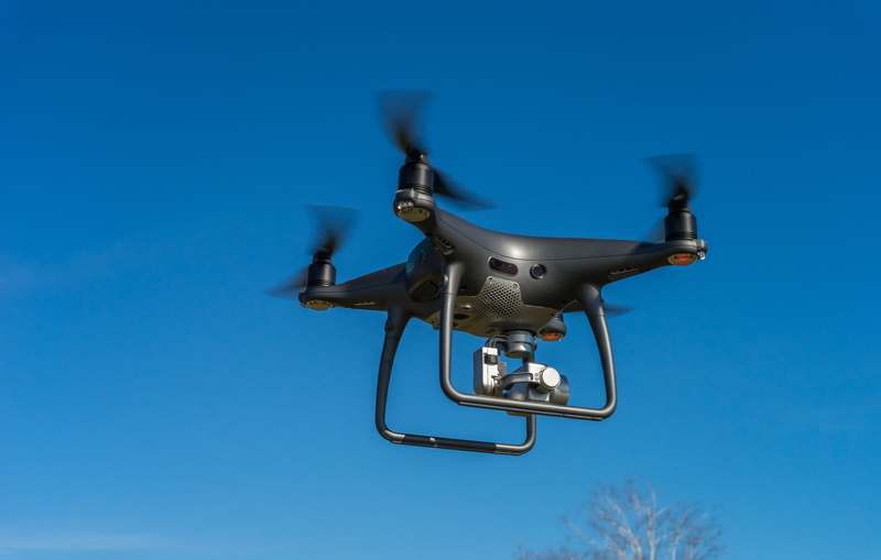 electronics, dji, camera, mid-air, 5K, motion, aerial photographs, quadrocopter, flying, flying object, flight, aircraft, blue, spy, outdoors, floating platform