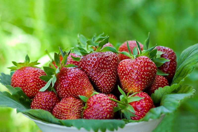 hd, strawberries, red, strawberry, berry, best, background, 1080P, fruit
