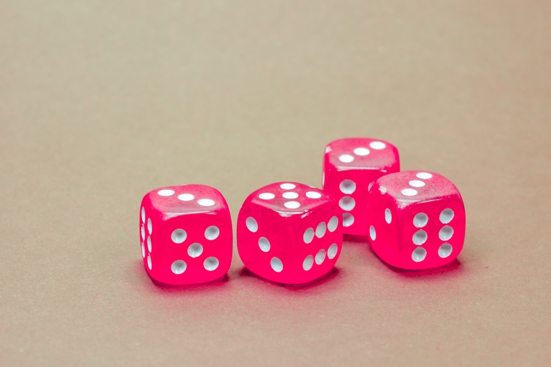 polka dot, casino, gambling, play poker, pink color, gesellschaftsspiel, prevention, poker, 4K, four, still life, spotted, profit, studio shot, instantaneous speed