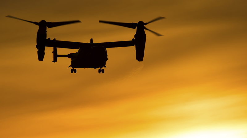 Bell Boeing V-22 Osprey, Tiltrotor, US Air Force, 4K, 4K