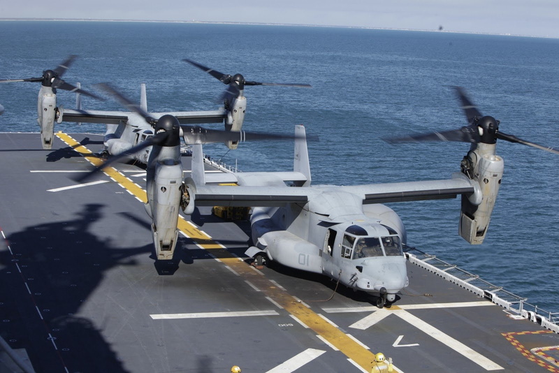 Military, Bell Boeing V-22 Osprey, Military Helicopters, Navyuss Kearsarge, 720P, Mv-22 Osprey, Bell Boeing, Vehicle, Helicopter