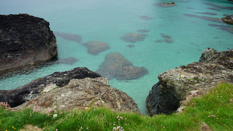 uk, stack rock, no people, sky, island, scenic, 5K, Ocean, sunshine, scenery, non-urban scene, sunny, coastline, land, relaxation, peaceful, Rocks, Sea