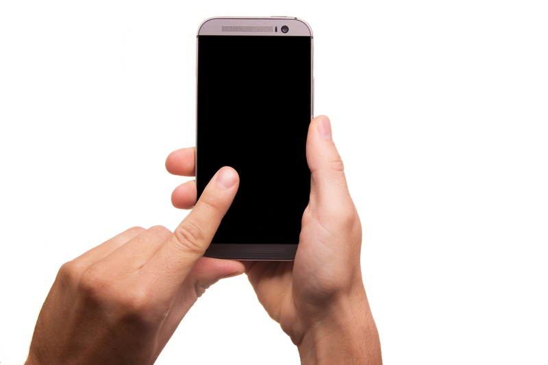 wireless technology, finger, 4K, portable information device, person, blank, mobile, sms, white background, information, body part, keying, send, screen