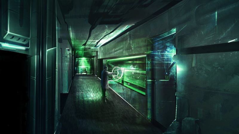 subway, public transportation, Space, ceiling, high tech, wall - building feature, glowing, architecture, light - natural phenomenon, rail transportation