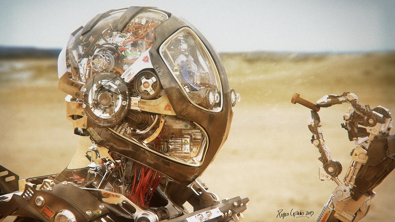 1080P, Sci Fi, Clockwork, Robot, High Tech, Gears