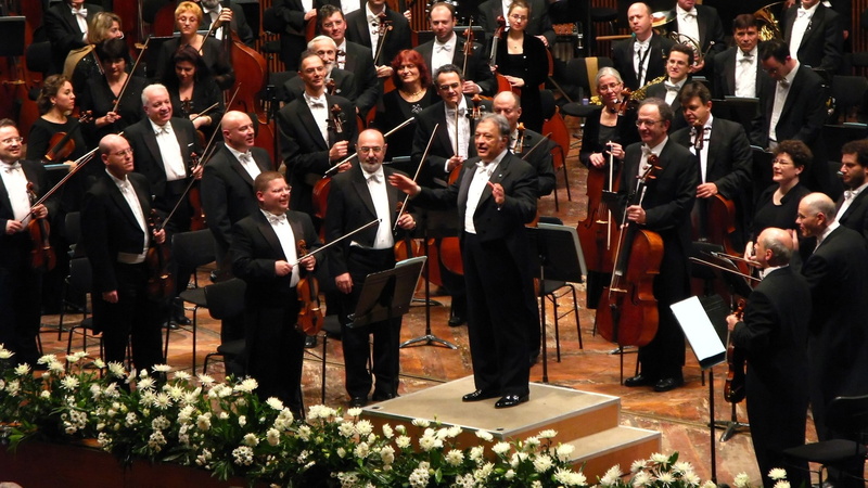 string instrument, women, standing, playing, group of people, London philharmonic orchestra, violinist, orchestra, suit, performance, adult, Suits, large group of people