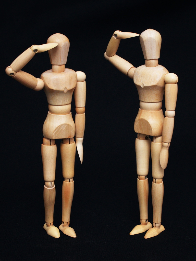 full length, war, doll, figurine, studio shot, army, wood - material, art and craft, arts culture and entertainment, officers, mannequin, human representation