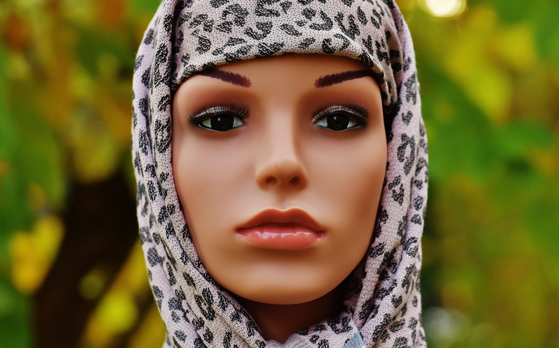 headshot, pretty, eyes, shooting, face, adult, head, headscarf, young adult, clothing, beauty, melted, femininity, doll, close-up, make-up, human face