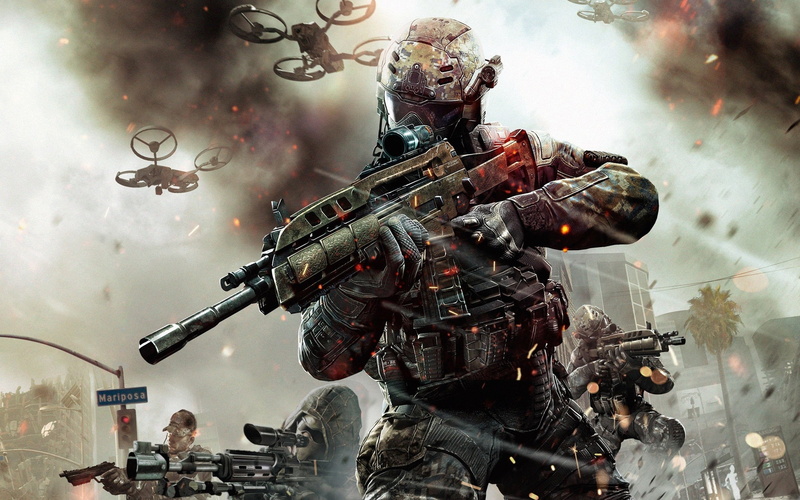 Duty, 2013, Call, ops, Black, Game, 2K
