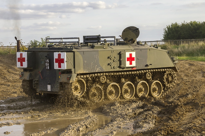technique, 1080P, tracked armored personnel carrier, army, medical