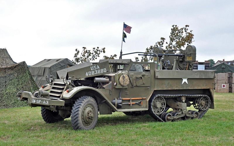 720P, Half-Track, Armoured Fighting Vehicle